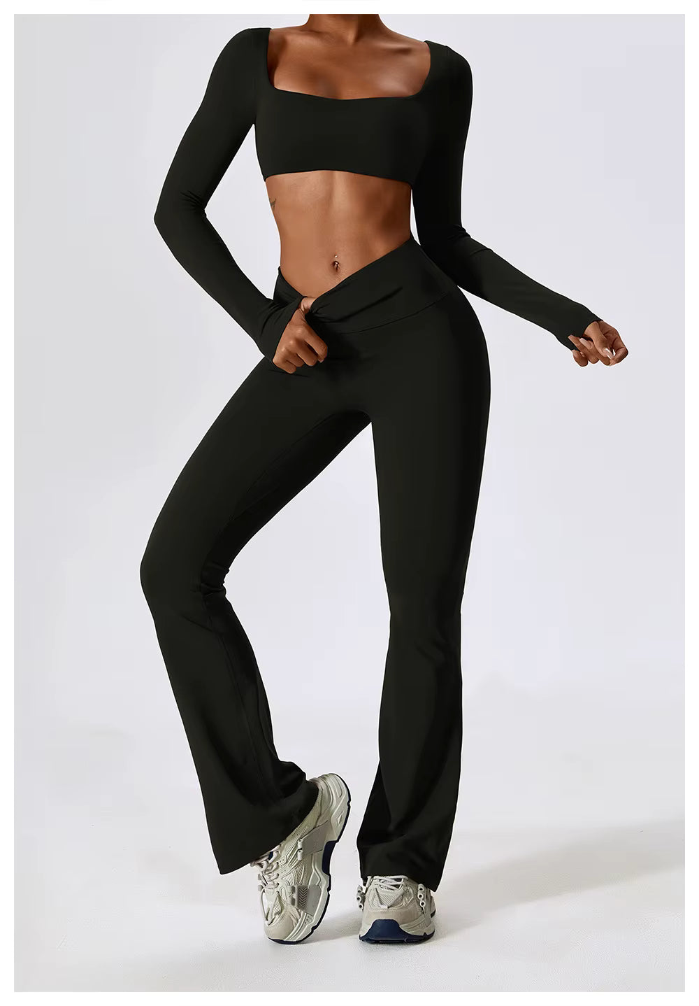 Flare yoga pants